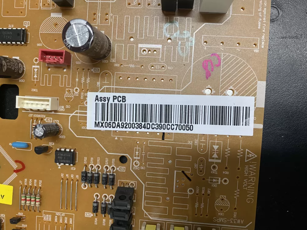 Samsung DA92 00384D Refrigerator Control Board AZ15361 | BK628