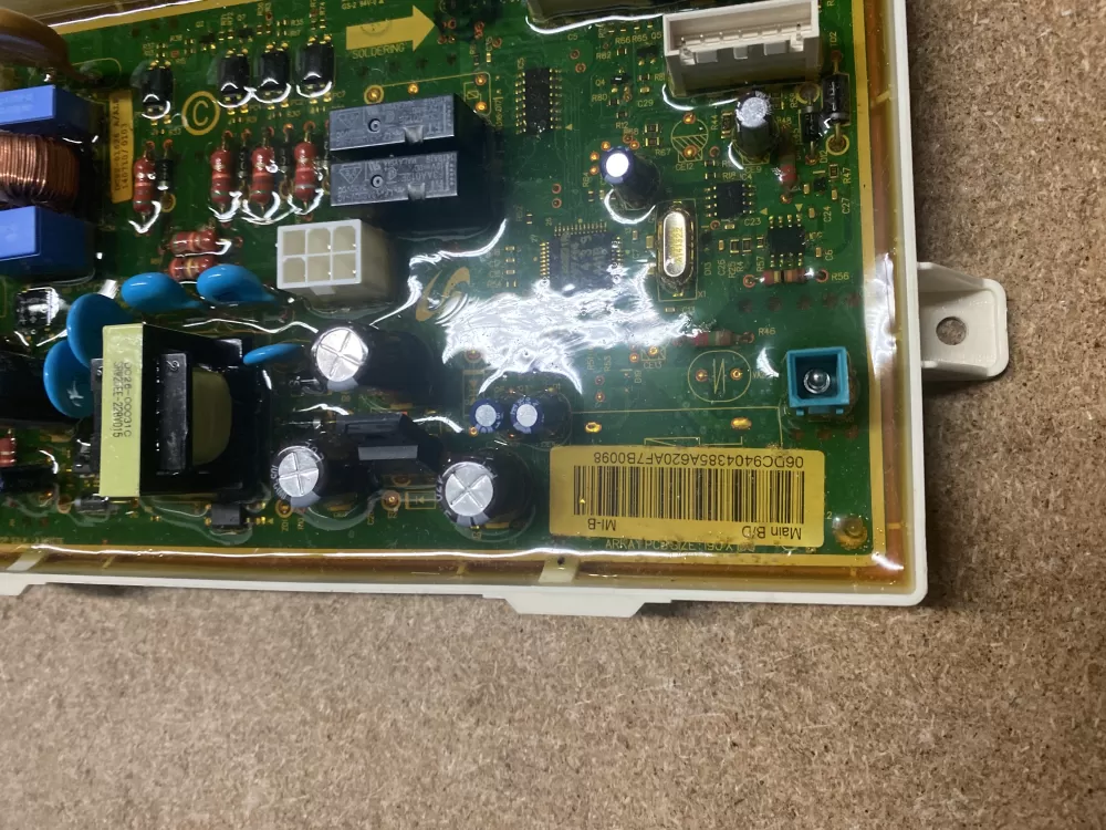 Samsung DC94-04385A Dryer Control Board AZ1403 | BK878