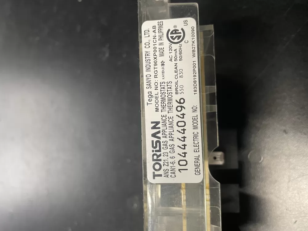 GE Kenmore 183D8192P001 Stove Control AZ10891 | 1352