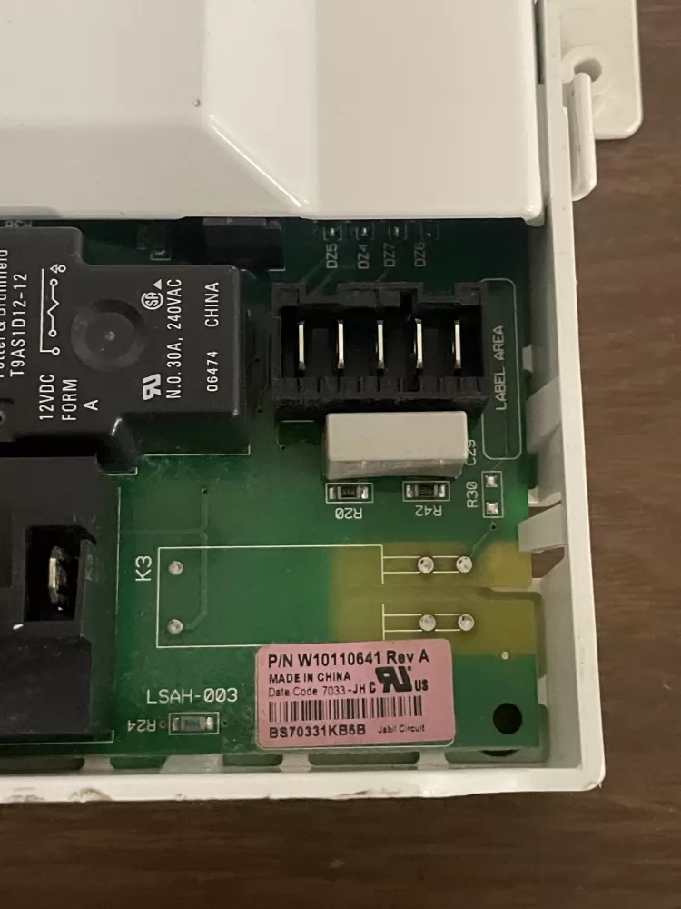 Whirlpool Kenmore AP6015062 W10110641 Dryer Control Board AZ82613 | KM887