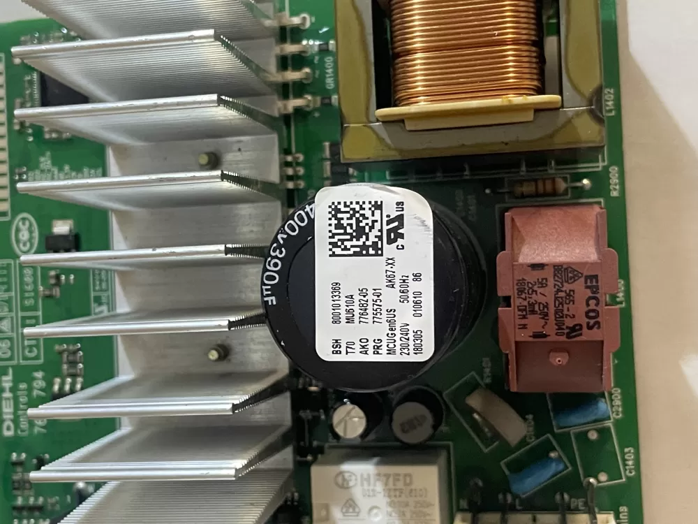 Bosch 8001013369 Washer Motor Control Board AZ160735 | KM2284
