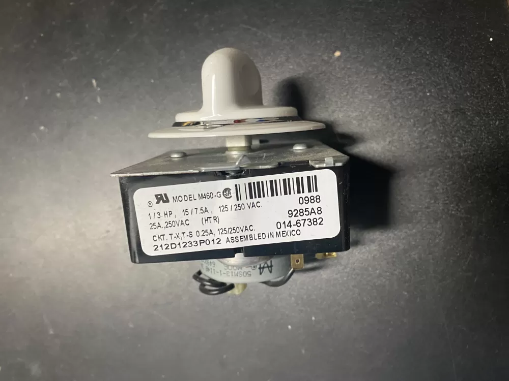 GE 212D1233P012 WE4M364 Dryer Timer