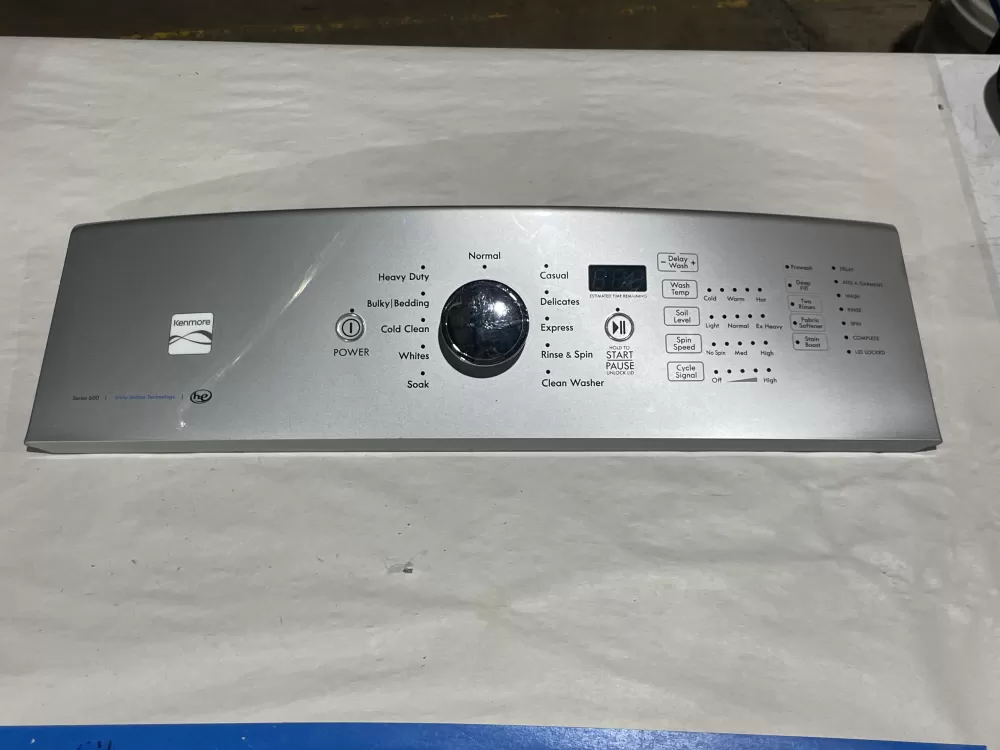 Kenmore W11035071 W11114964 W11158055 W11248563 PS12579001 Washer Control Board Panel