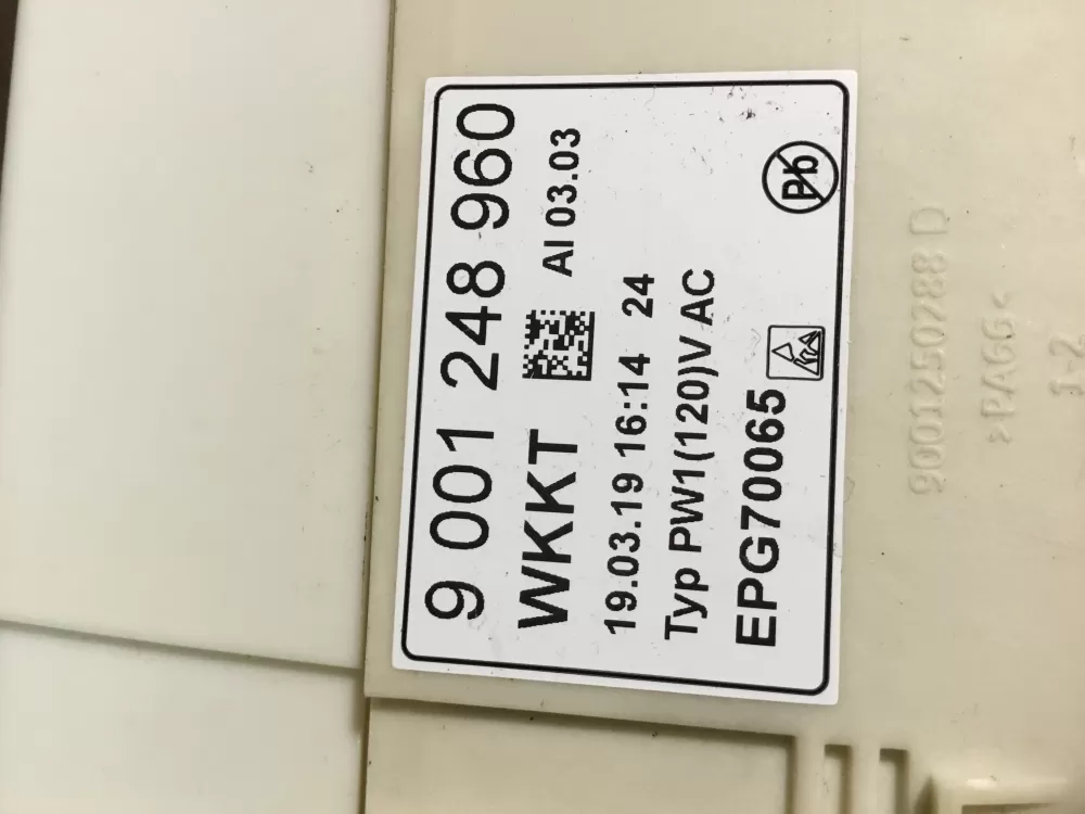 Bosch 9001248960 Dishwasher Control Board Electronic AZ38965 | NR31