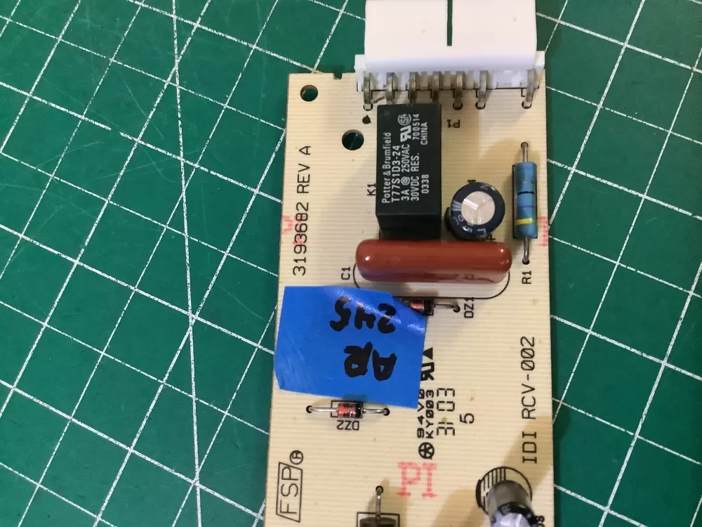 Genuine Whirlpool Refrigerator Ice Optic Board 3193682 AZ192436 | AR245