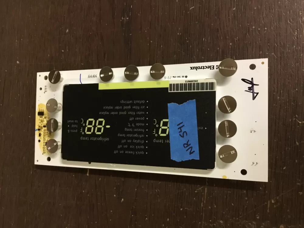 Frigidaire 242209731 Refrigerator Display Control Board AZ13325 | NR541