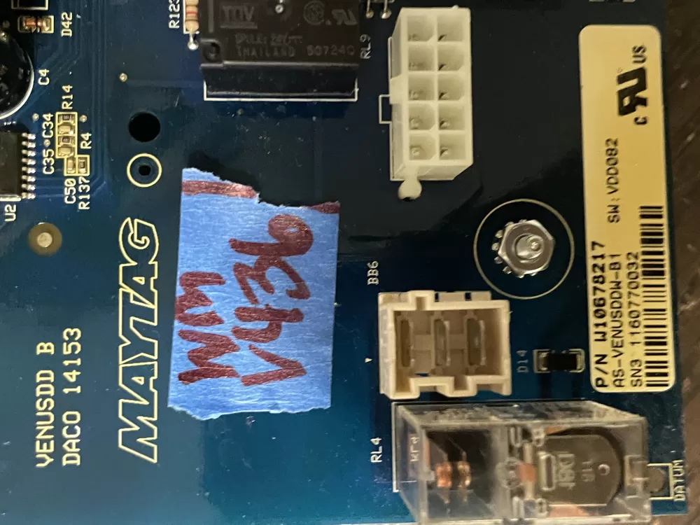 Whirlpool Maytag W11398779 W10678217 Dryer Control Board AZ44428 | Wmv436