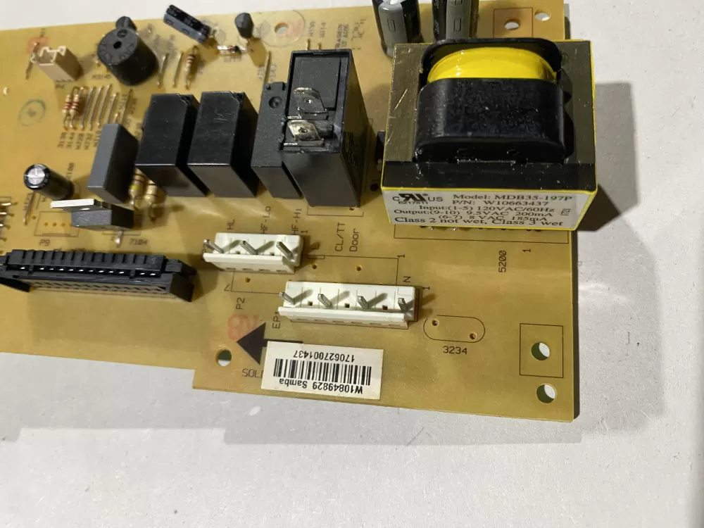 Whirlpool Maytag W10831030 W10849829 Microwave Control Panel AZ114427 | BK1430