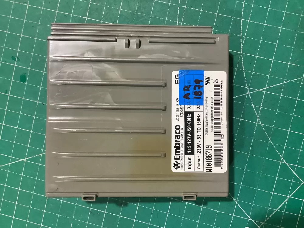 Whirlpool W1089391 Refrigerator Compressor Inverter Control AZ227297 | AR1879