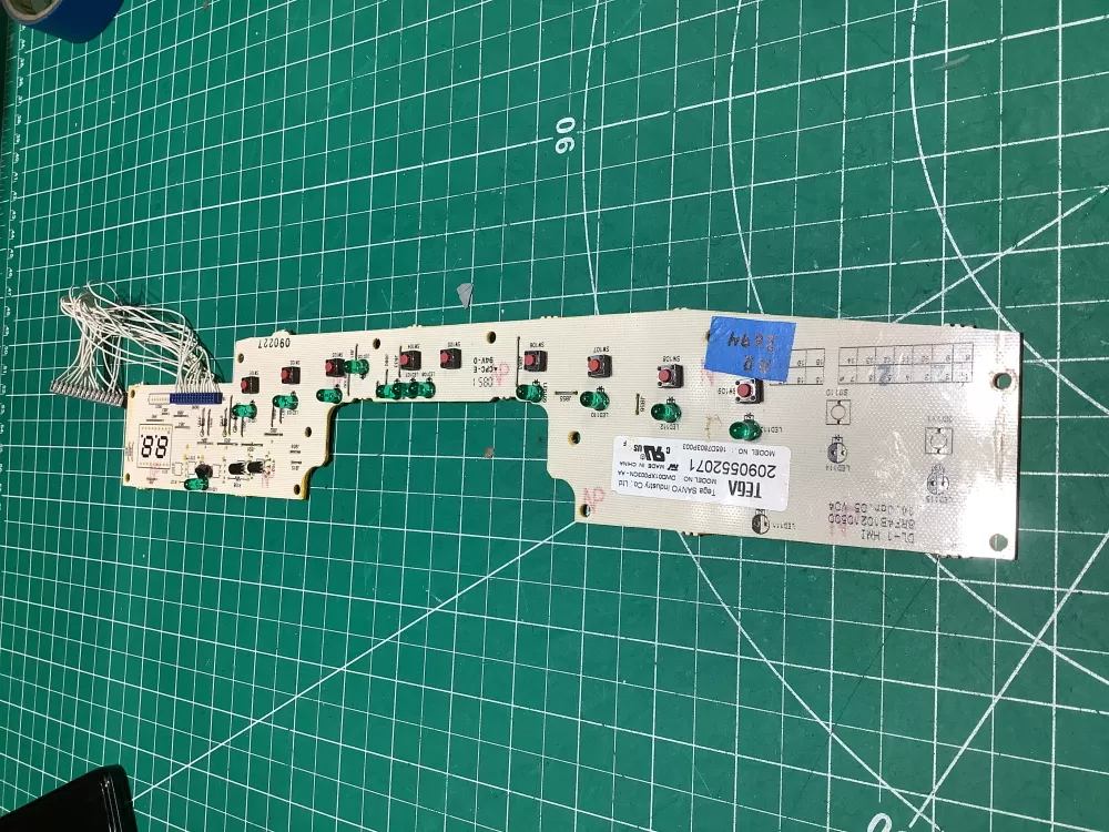 GE 165D7803P001 WD21X10378 Dishwasher Control Board AZ182791 | AR2694
