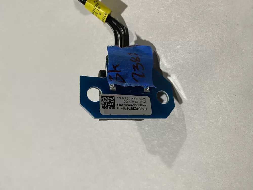 Kenmore Maytag Whirlpool W10745098 Washer UI Control Board AZ141948 | BK2387