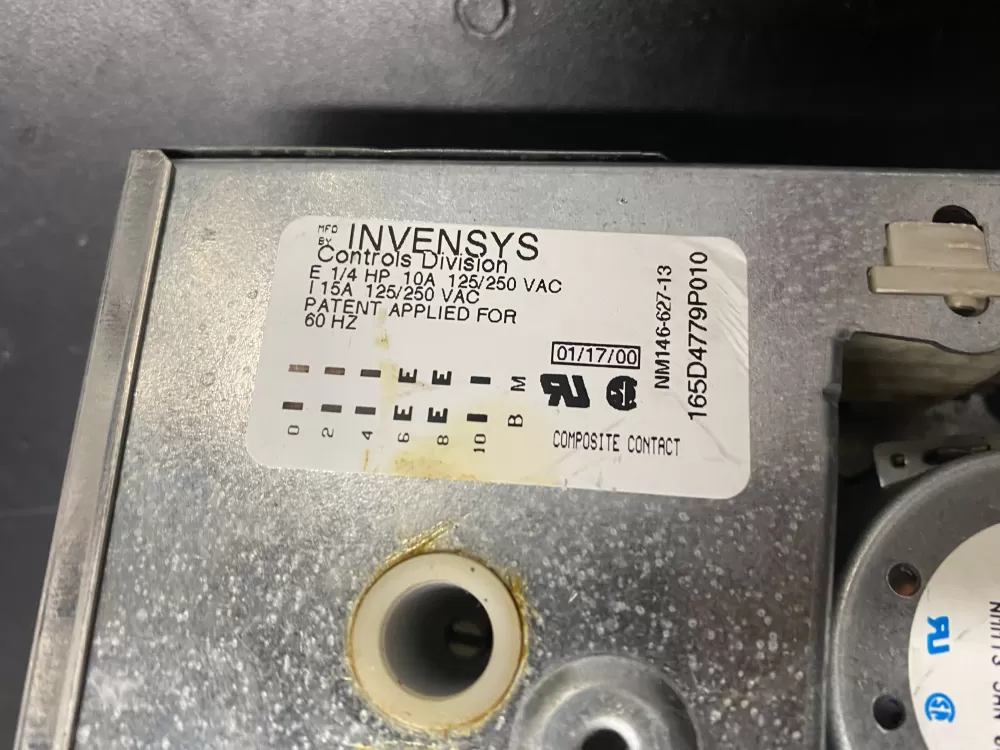 GE 165D4779P010 Kenmore Dishwasher Timer AZ12191 | BK632