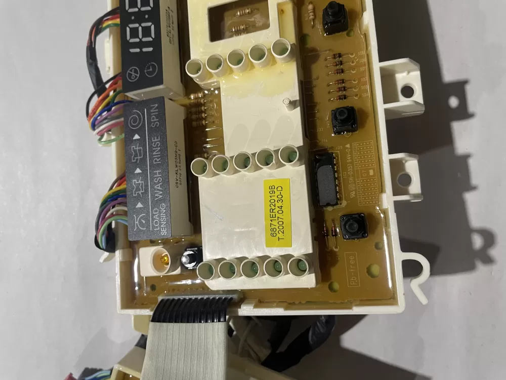 LG 6870EC9230A 6871ER2019B Washer Control Board AZ206603 | KMV886