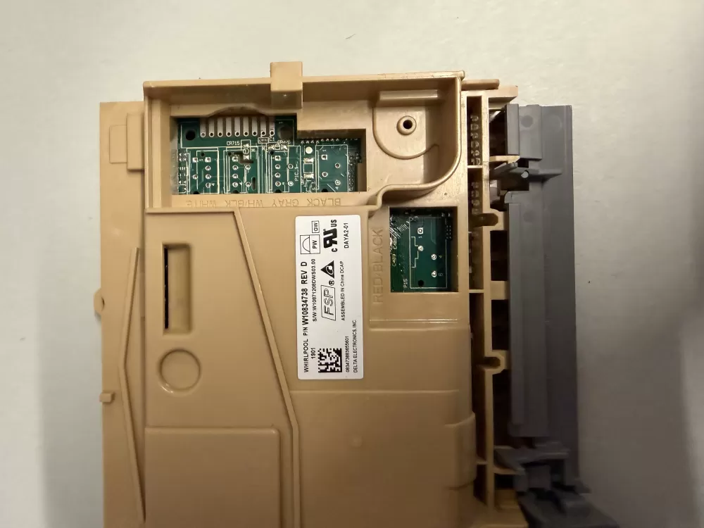 Whirlpool W10834738 W10876147 Dishwasher Control Board AZ219198 | KM2329