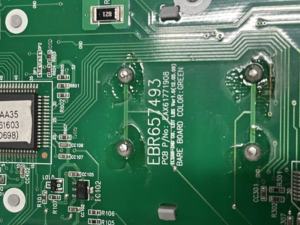 LG EBR65749301 Refrigerator Dispenser Control Board AZ12388 | 581
