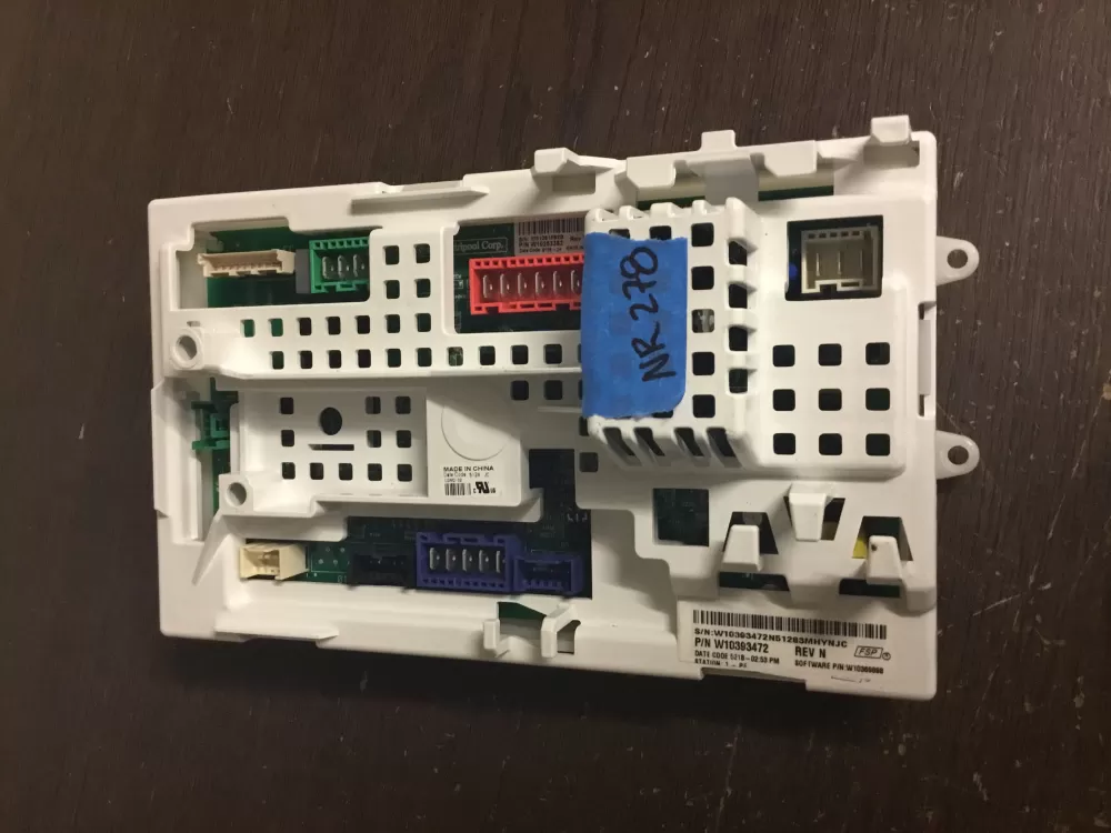 Kenmore W10296027 W10393472 PS3500776 Washer Control Board AZ25427 | NR278