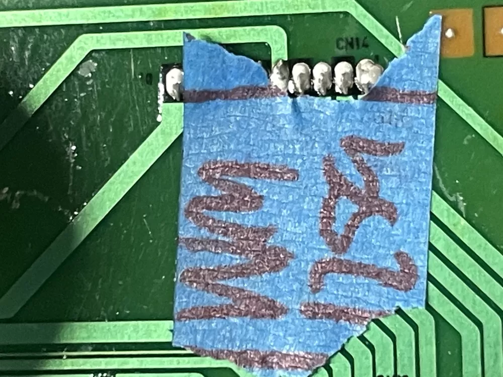 GE 6871W1A408A Microwave Control Board  AZ18718 | WM1259