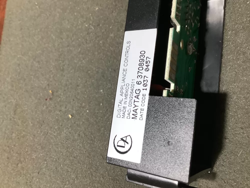 Maytag 33002389 6 3708930 Dryer Control Board Dryness Display AZ125001 | NR1539