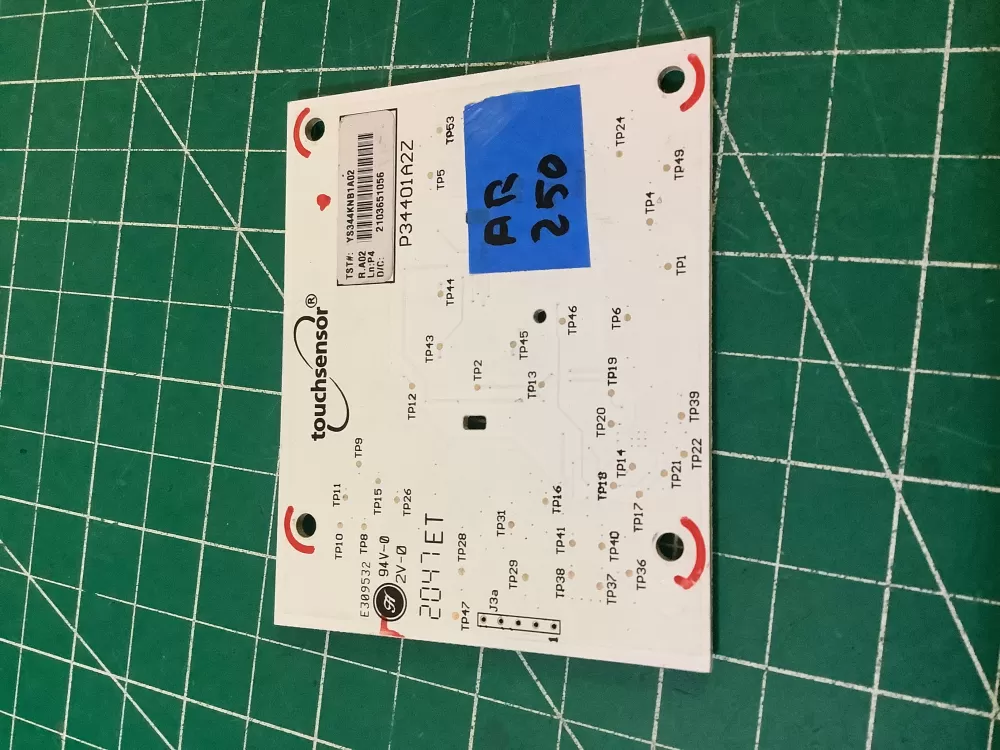 Whirlpool Washer YS344KNB1A02 P34401A2Z LED Touch Sensor AZ192395 | AR250