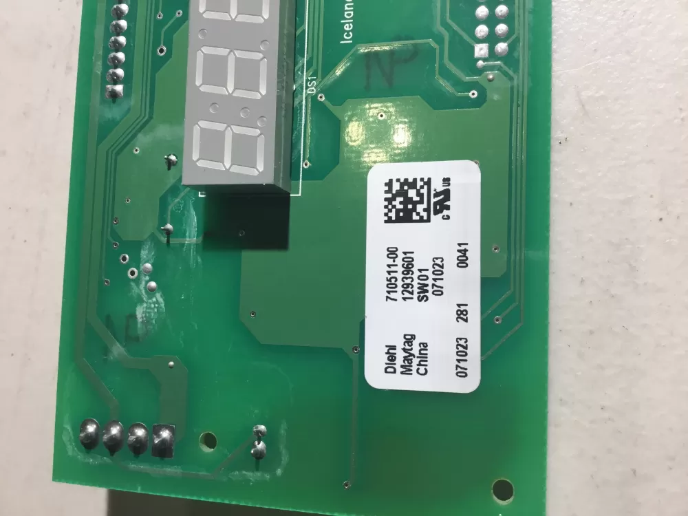 Maytag Amana 12939601 Refrigerator Control Board Dispenser AZ37604 | NR1415