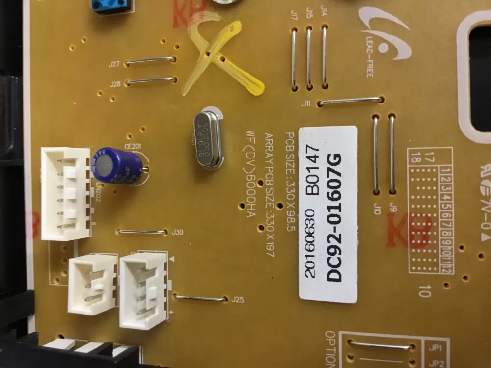 Samsung AP5916790 DC92-01607G PS9605959 Dryer Control AZ33652 | NRV369