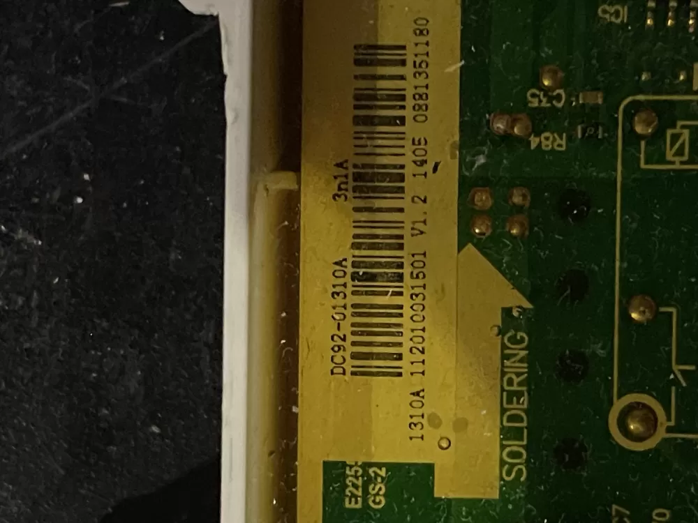 Samsung DC92-01310A Dryer Control Board AZ35457 | Wm430