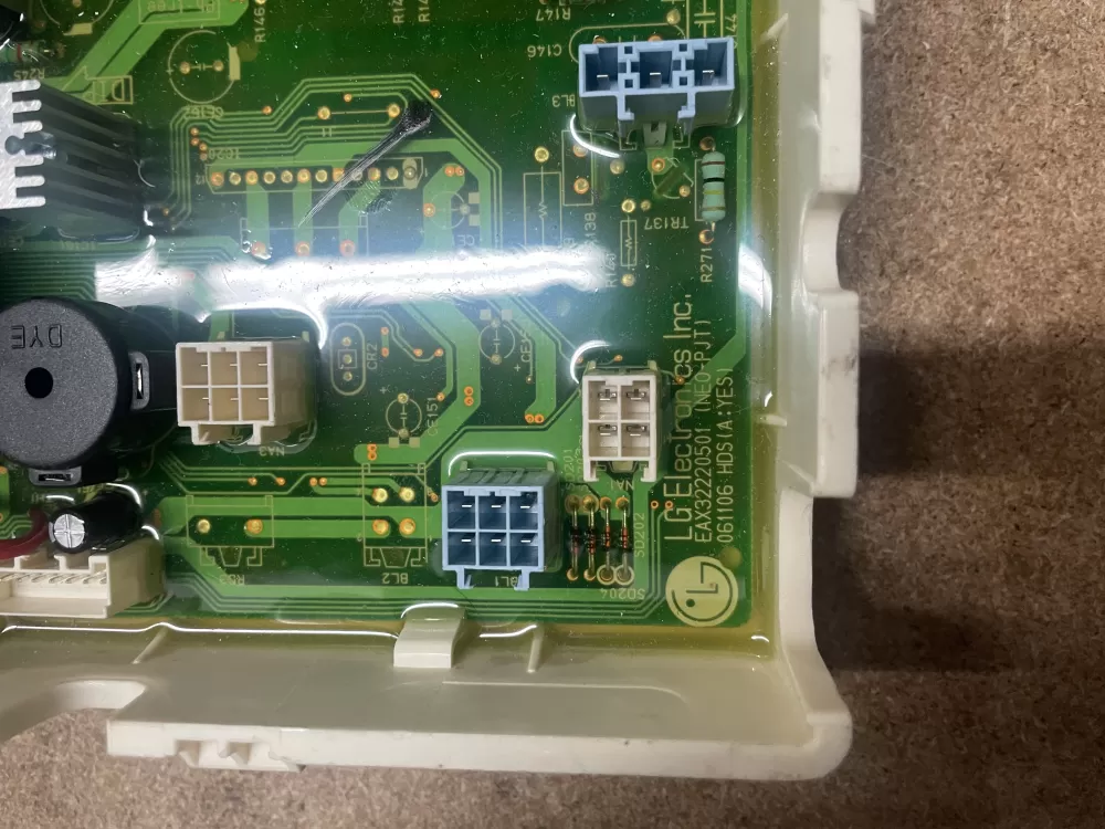 LG EBR32268001 AP5078533 1368924 Washer Control Board AZ11848 | KMV231