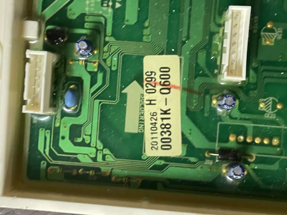 Samsung DC92-00381K AP5324657 Washer Control Board AZ51103 | Wmv467