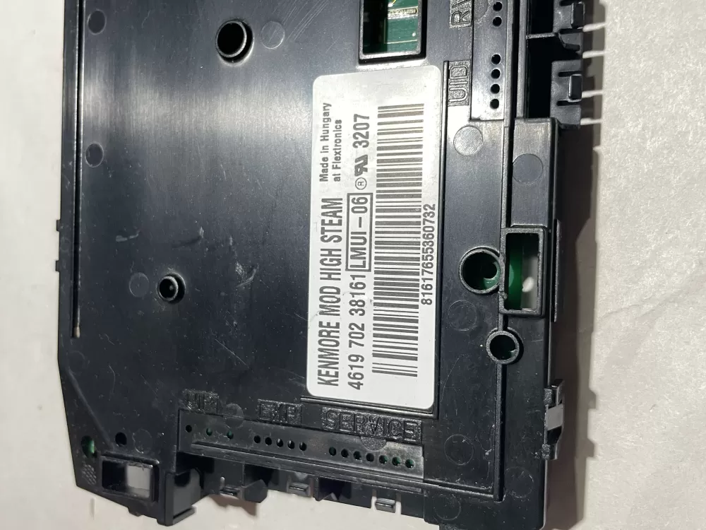 Whirlpool 4619-702-38161 Washer User Interface Control Board AZ138257 | Wmv670