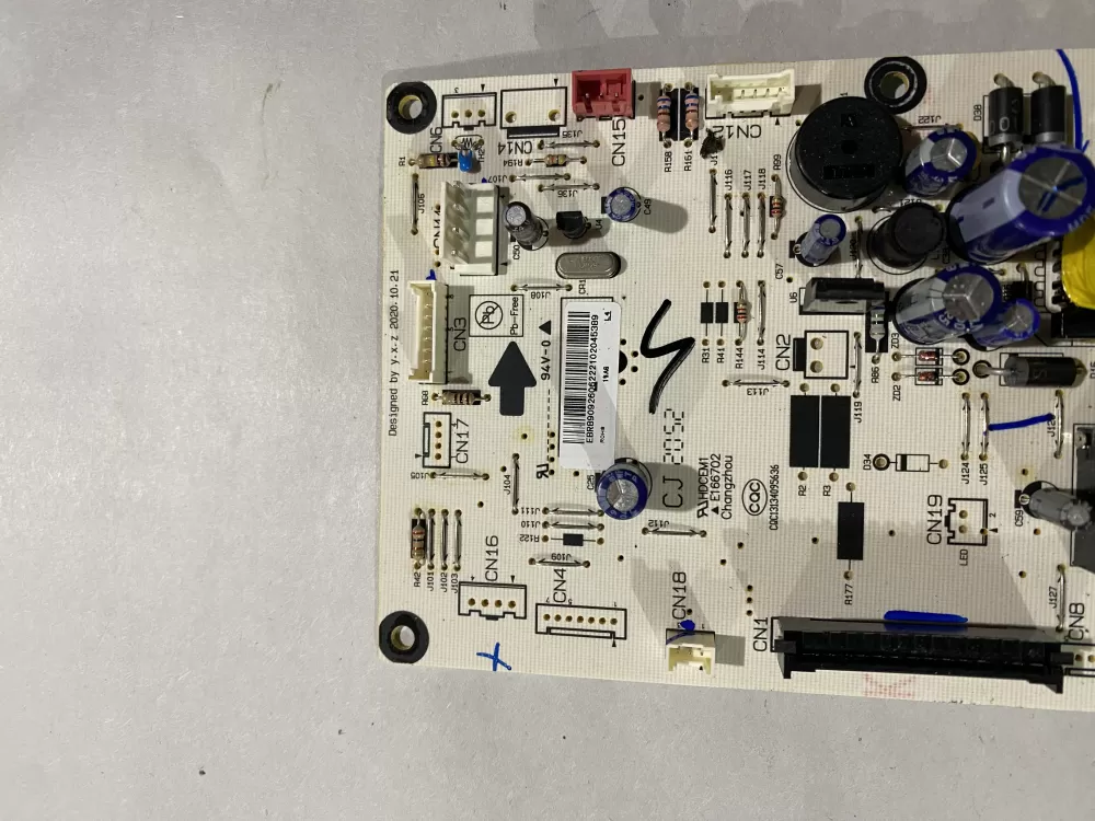 GE EBR89092606 Microwave Control Board AZ189919 | BK68