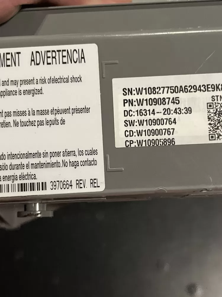 Whirlpool 3970664 W11201289 W10908737 Washer Control Board AZ26542 | WMV339