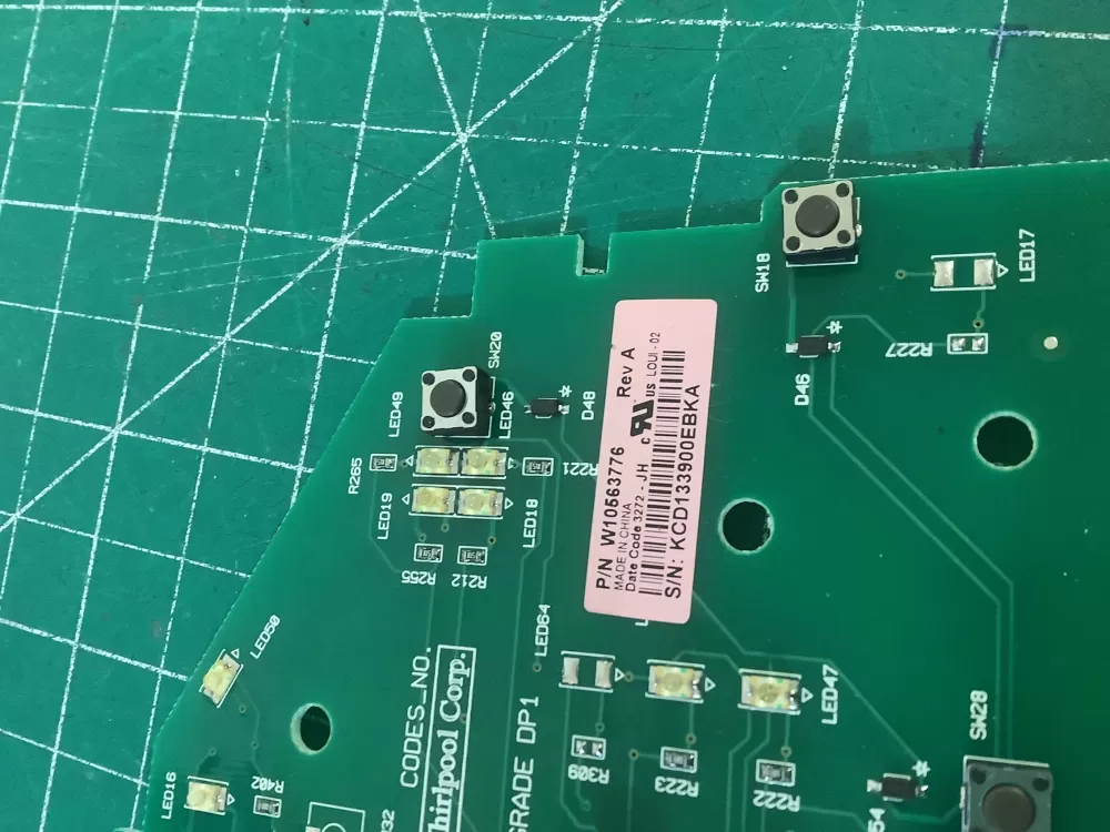Whirlpool W10563776 Washer Control Board AZ206651 | NR1115