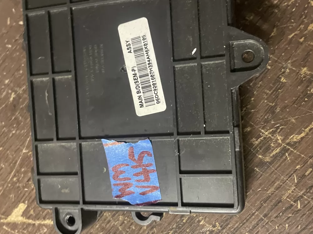 Samsung DC92-01607H Dryer Control Board AZ41937 | Wmv415