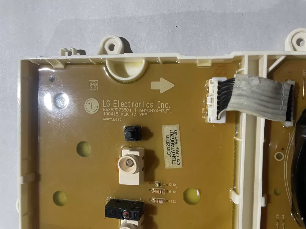 Lg Washer Control Board EBR674660201 Z194161 | KMV165