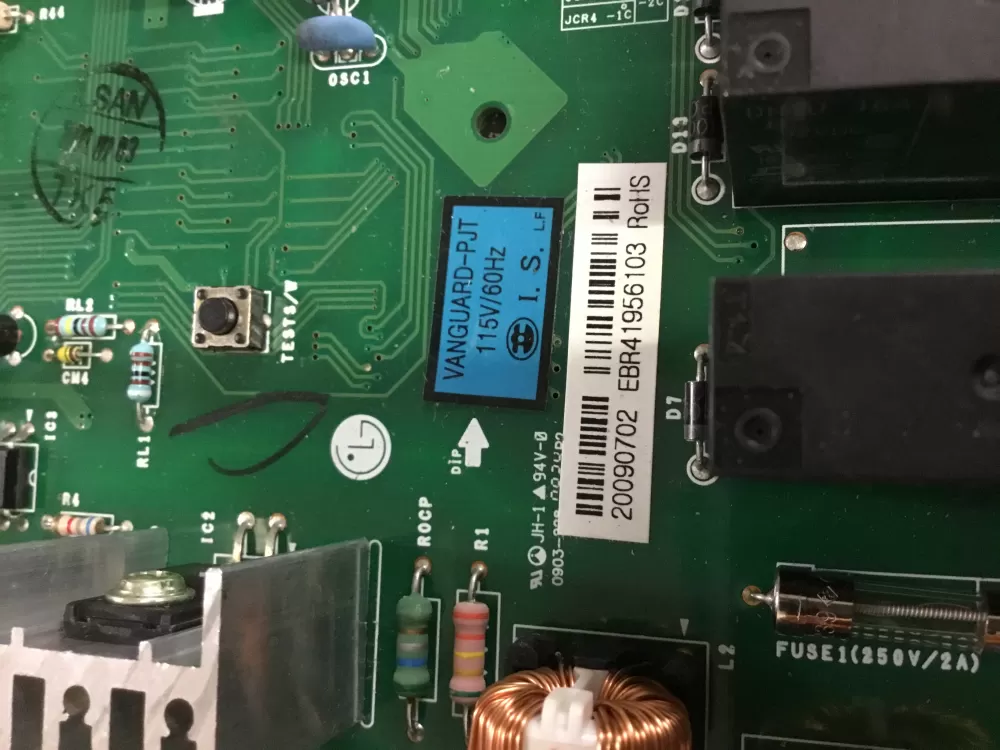 LG  Kenmore EBR41956103 Refrigerator Control Board