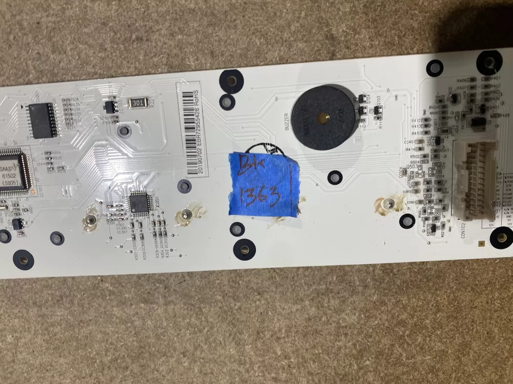 LG EBR72955422 EBR72955426 Refrigerator Control Board AZ69331 | BK1363