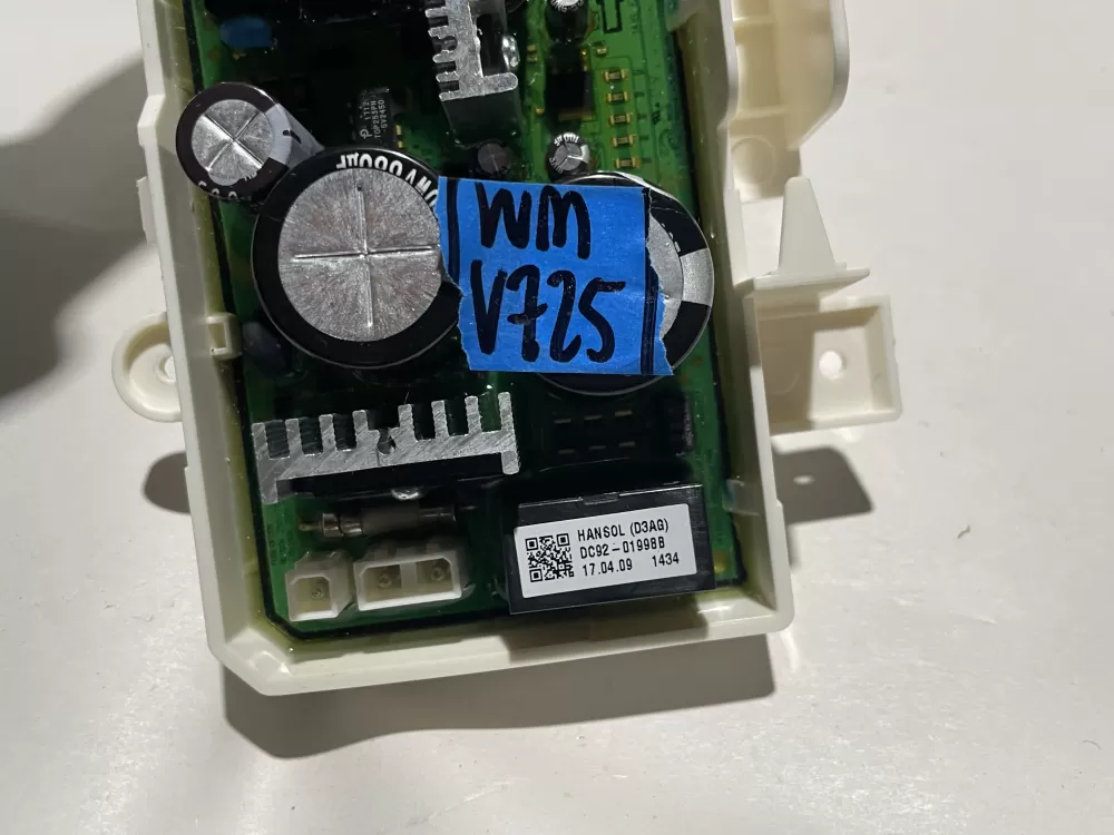 Samsung DC92 01998B Washer Control Board AZ125812 | Wmv725