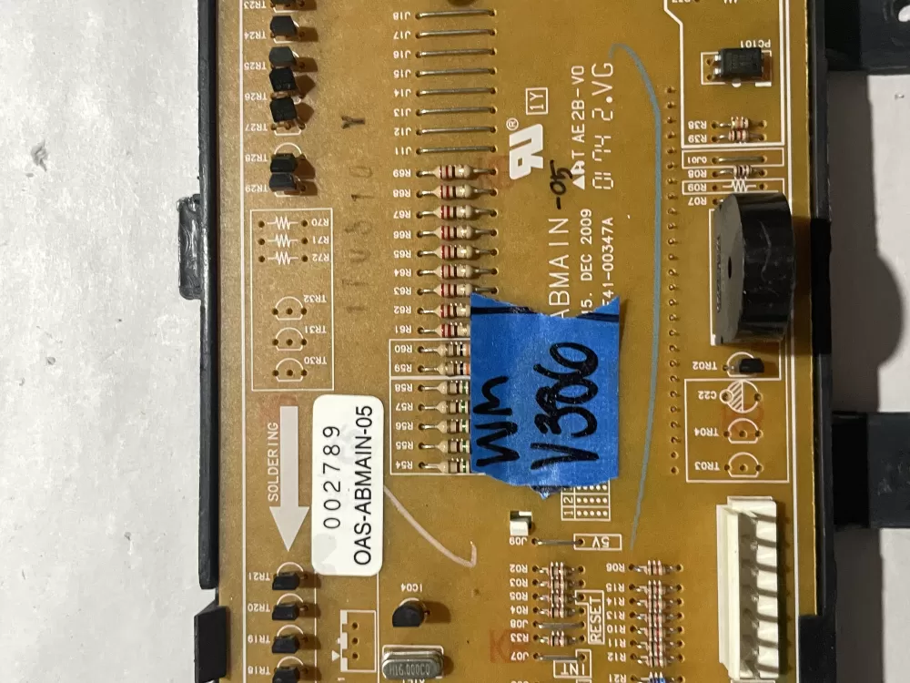 Samsung DE41-00347A Range Control Board AZ229323 | Wmv386