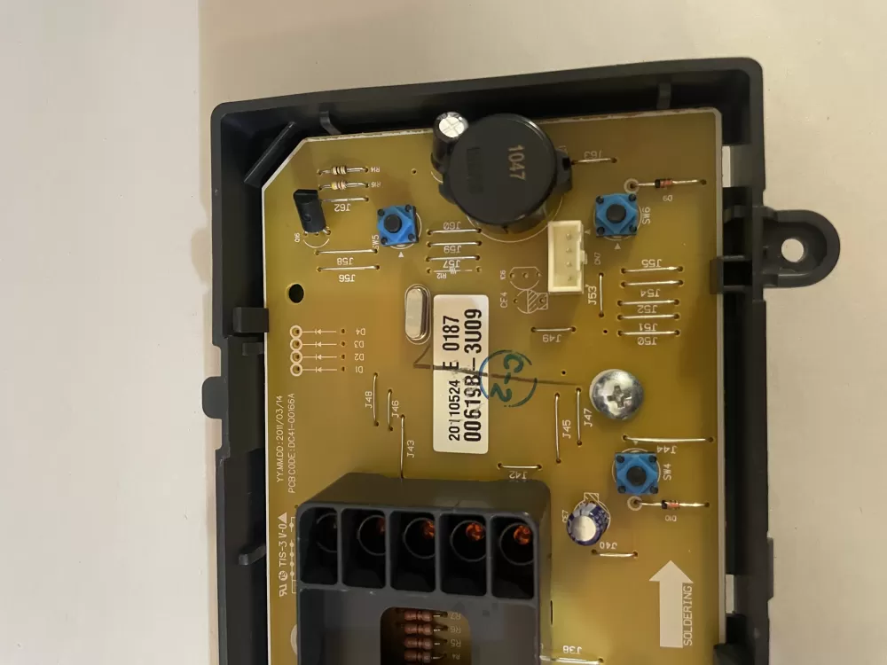 Samsung DC92 00619B DC41 00166A Dryer Control Board AZ188972 | KMV231