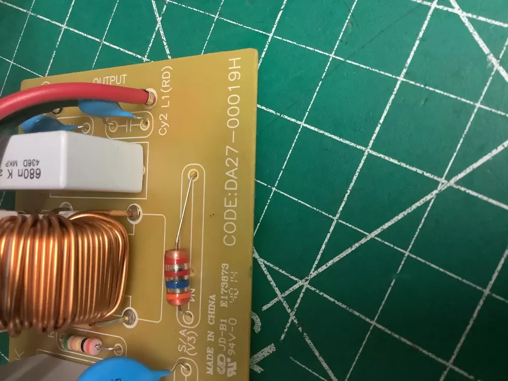 Kenmore DA27 00019H Refrigerator Control Board Noise Filter AZ202223 | AR2611