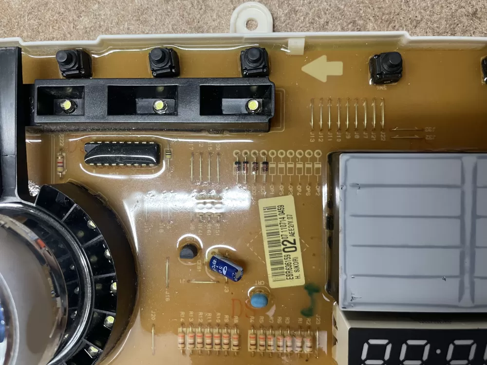LG EBR63615902 EAX61298601 Dryer Control Board AZ19509 | KMV327
