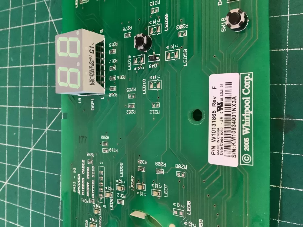 Whirlpool Kenmore W10131865 W10131871 Washer Board Control AZ186775 | NR2747