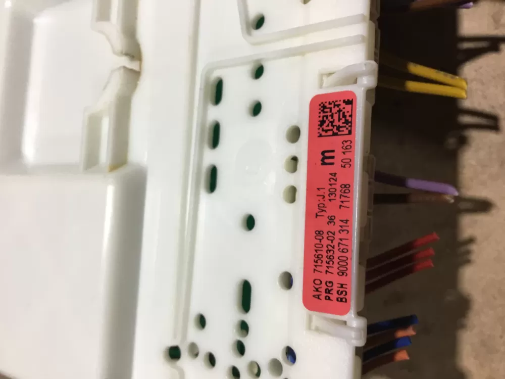 BOSH DISHWASHER CONTROL BOARD ASSEMBLY 9000 671 314 AZ96417 | Sl155
