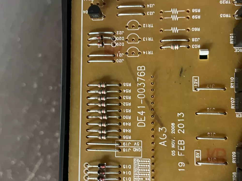 Samsung DE41-00376B AP5653324 Range Oven Control Board AZ48073 | Wmv388