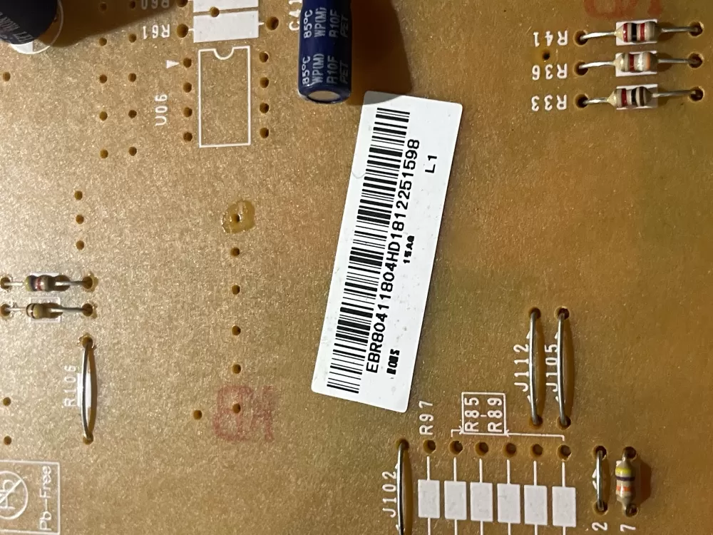 LG Kenmore EBR80411804 AP7223334 Microwave Control Board Panel AZ201702 | Wm2433