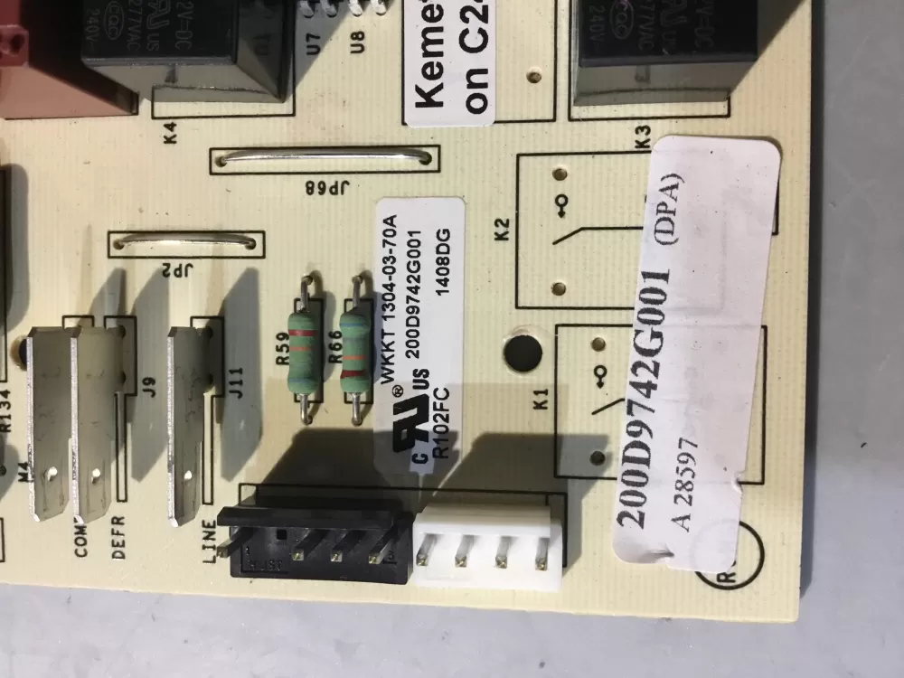 GE EBX1110P002 200D49742G001 Fridge Control Board AZ117184 | BG2167