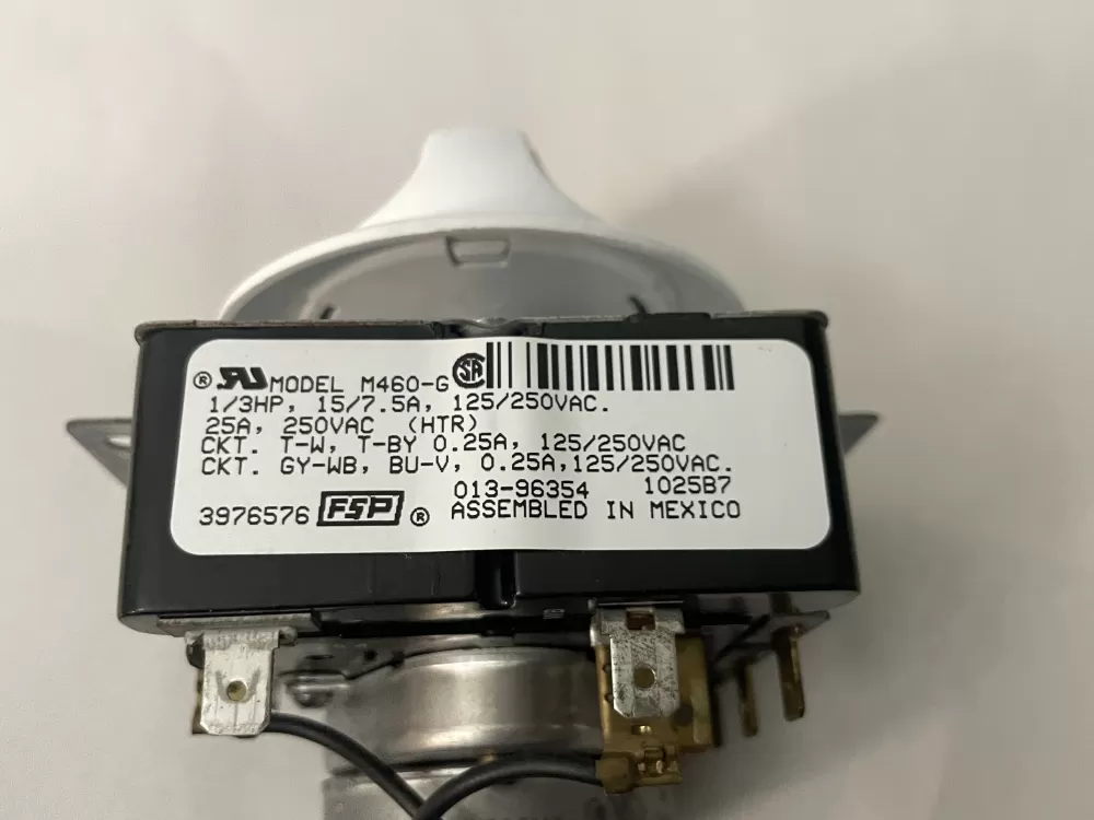 Kenmore 3406702A WP3976576 3406015 3406702 3976576 Dryer Timer AZ104401 | Wm850