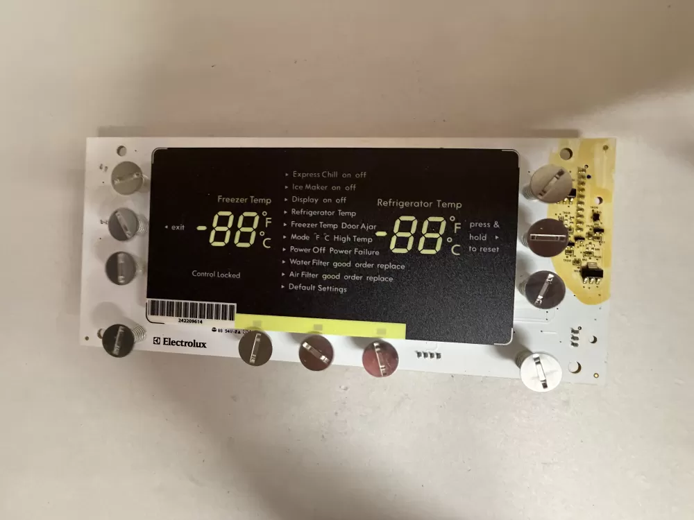 242209733 Electrolux Refrigerator Board - Display / Interface