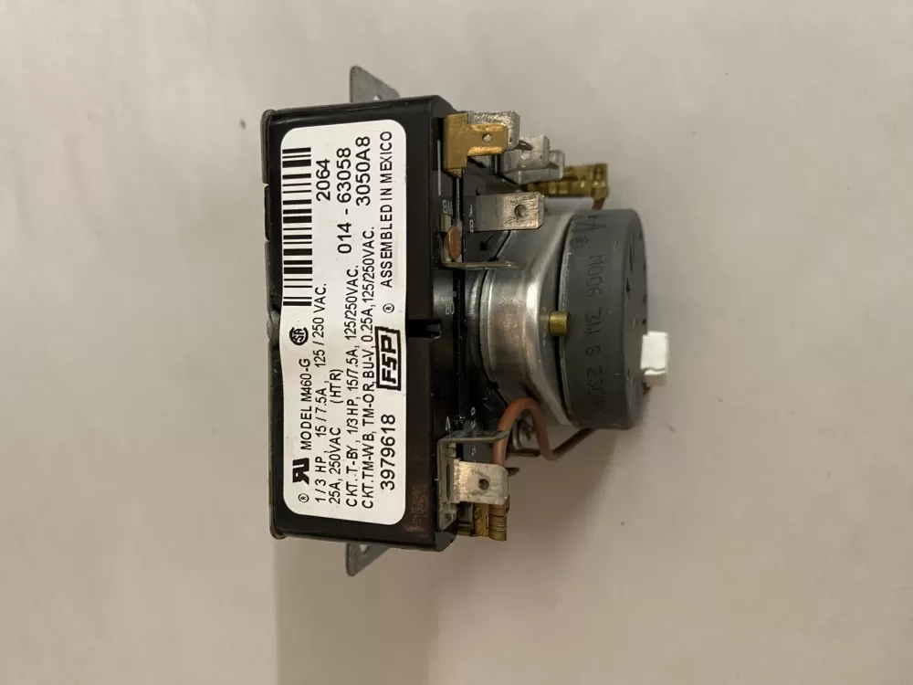 Whirlpool  Amana  Admiral AP6009056 3979618 3979618R 8299783 WP3979618 PS11742198 Dryer Timer