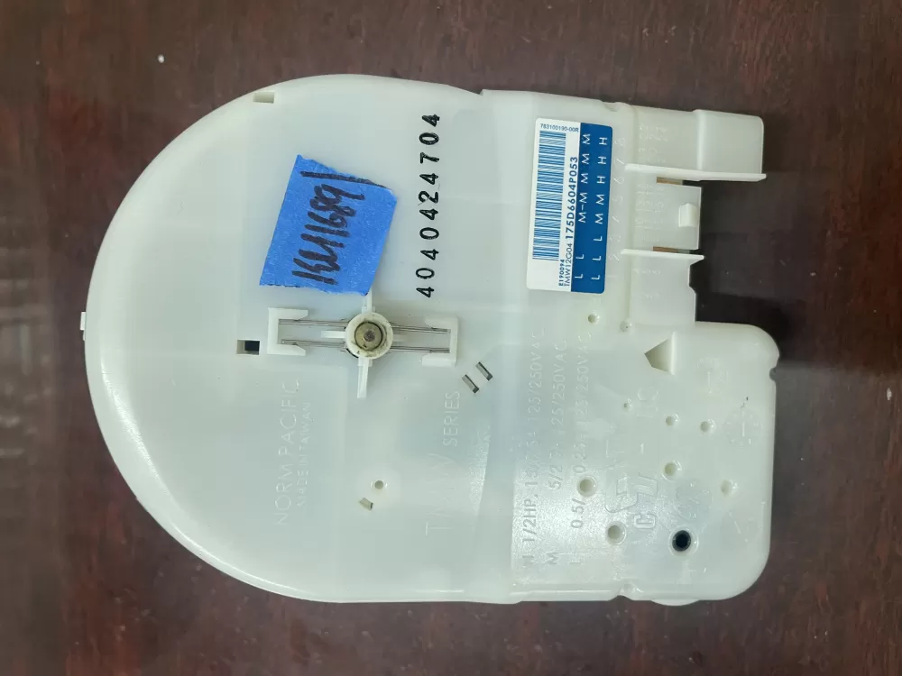 GE WH12X10527 175D6604P053 Washer Timer AZ33879 | KM1689